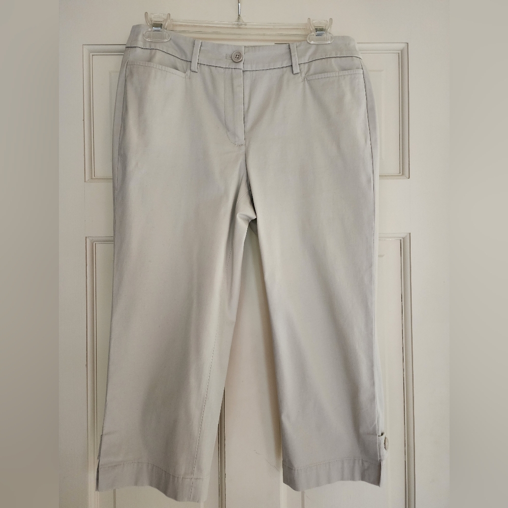TALBOT'S 2P PERFECT SKIMMER NWOT LIGHT BEIGE - PERFECT NEUTRAL FOR MOST TOPS